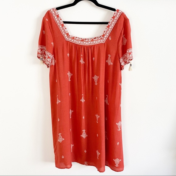 Crescent Dresses & Skirts - Crescent Stitch Fix Square Neck Tunic Dress Size M